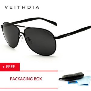 VEITHDIA Polarized Mens Sunglasses Brand Designer Sunglass Eyewear  Accessories For Men 3088