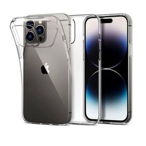 iPhone 11 Pro Silicone Transparent Phone Case & Pouch With Camera Protection - Scratch Resistance, Shockproof Protective Case - ( Transparent )