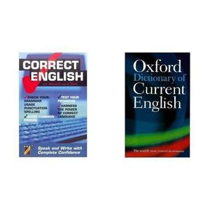 Correct English + Oxford Dictionary Of Current English X2 OFFER!!!!!