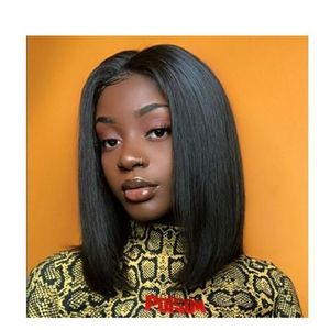 Straight Bob Hair Wig - With Closure For Women