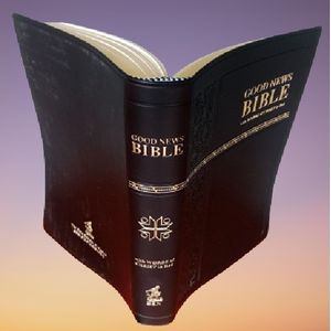 Good News Bible -Today's English Version Holy Bible-Reference & Concordance,Thumb Index & Leather