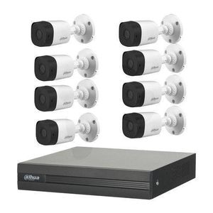 Dahua Full Hd Dvr Security Kit 8 Cameras 1080p 2mp Outdoor