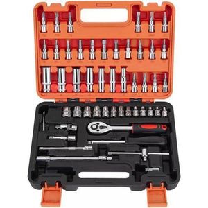 53-Pcs Auto Repair Kit – Complete Ratchet Tool Set