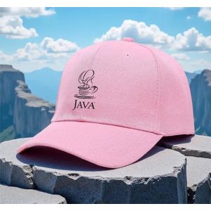 Adjustable Trendy Casual Sporting Face Cap : Pink 