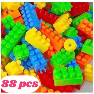 88 PCS KIDS LEGO  BUILDING BLOCKS, BRAIN DEVELOPMENT SET TOYS URBAN CLASSIC 