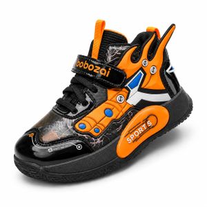 Boy Girl Kids Children Canvass Sneakers - Orange