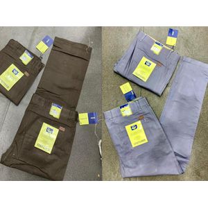 2in1 Chinos Trouser For Men- Grey, Brown