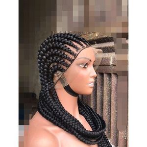 All Back Ghana Weaving Box Braided Wig