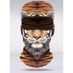 Animal Print Face Mask UV Protection Ice Silk Balaclava
