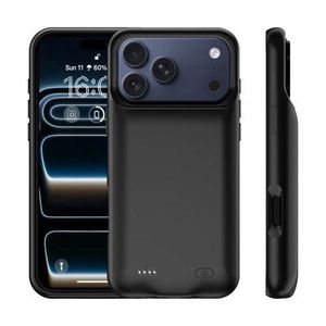 battery case for iPhone 17 Pro Max can be charged via Qi wireless pad at the same time. Support wireless charging function.