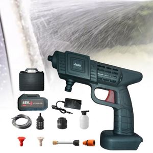 48V High Pressure Rechargeable Wireless Car Washer - High Pressure Water Spray Gun Car Washer & Cleaner Garden Washer