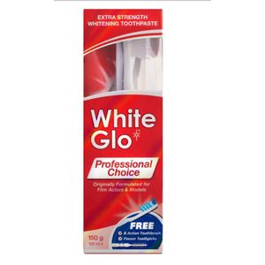 White Glo GLO WHITE Professional Choice STAIN REMOVER Toothpaste 150 g