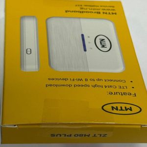 MTN 4G LTE MiFi - ZLT M80 + Free 30GB Data Bonus On Activation.