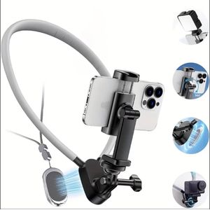 Magnetic Motion Holder, Neck Holder, Phone Stand, First-Person Perspective Shooting Stand, Mobile Live Streaming Stand.