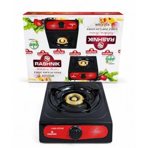 Rashnik Rashnik black single gas burner 