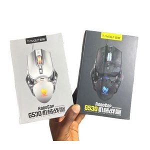 T-Wolf ROBOCOP G530 7-keys WIRED RGB GAMING PC MOUSE 6400-DPi