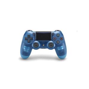 Sony For PS4 Controller Bluetooth-compatible Wireless Vibration Joysticks Wireless For PS4 Game Console Pad (With Box)- Crystal Blue