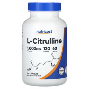 Nutricost L-Citrulline 500mg, 120 Capsules