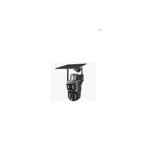 Solar CCTV Dual lens Solar ptz 4k Camera Ultrahd