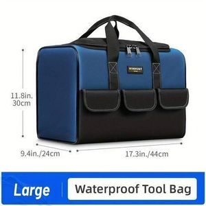 20 In Oxford Cloth Waterproof Tool Bag, Electrician Tool Bag