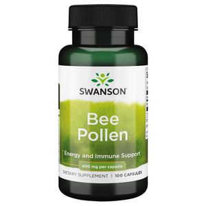 Swanson Bee Pollen 400mg 100 Capsules