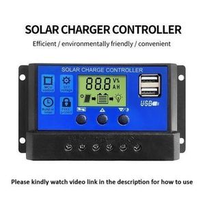 12V / 24V 30A BATTERY ENERGY SOLAR CHARGE CONTROLLER