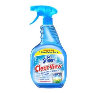 Mr. Sheen ClearView Glass & Multi Surface Cleaner - 1L