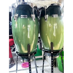 Professional Conga Drum Set with Stand – Premium Sound Percussion Instrument (Pair)