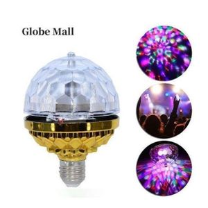Genetic Rotating LED Magic Ball E27 Screw Bulb Disco Bedroom Bulb