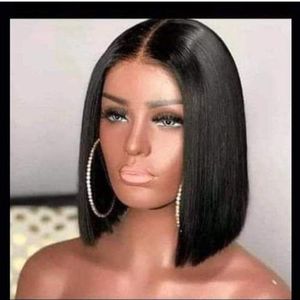 Quality Straight Wig With Kim K Closure 22"
