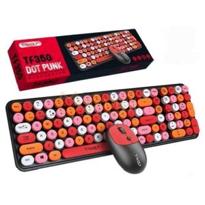 Tf350 Dot punk Wireless Keyboard and Mouse 