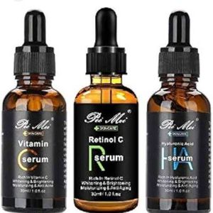 Pei Mei Peii Mei Facial Serum Set Three Powerful Formulas VC, HA, Retinol