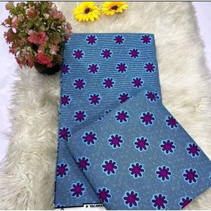 Multi-colored Ankara fabric
