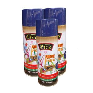 PICO All Purpose Spray Paint - Deep Blue - 3Pcs