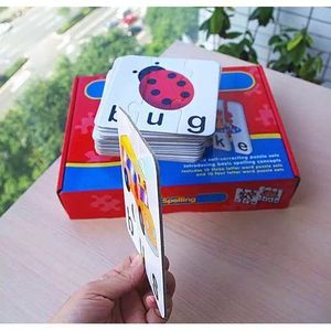 KIDS EDUCATIONAL MATCH IT SPELLING WORD PUZZLE FOR KIDS