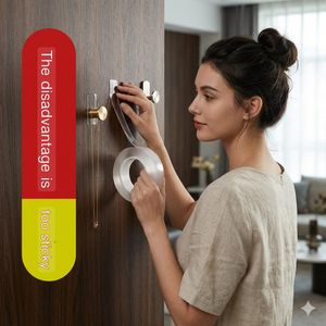 DOUBLE SIDED STRONG Sealant TAPE Nano Tape Double Sided grip Tape Transparent Reusable Waterproof Adhesive Tapes Cleanable Kitchen Bathroom Supplies Tapes Tape Sealant Tape Self Adhesive Waterproof Caulk Tape, Oil Proof Tape for Kitchen edge protector