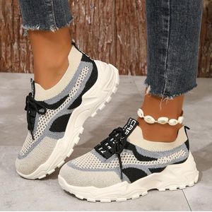 Ladies Everything Girls sneakers – Canvas Casual Shoes - party school - white