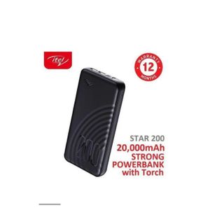 itel 20000mah Dual output Fast charging power Bank