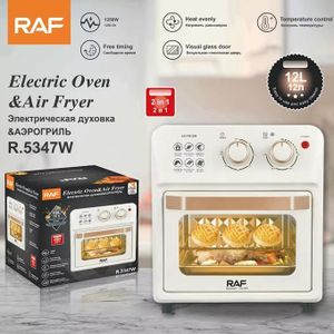 RAF 12L 2-in-1 Electric Oven & Air Fryer - 1250W Multifunction Cooker - R.5347W