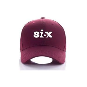 Fashion Collection Six Design Face Cap: Wine