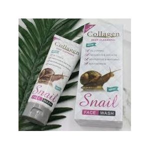Collagen Deep Cleansing Face Snail Wash