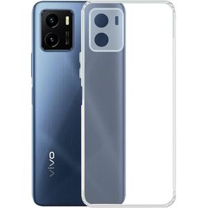 vivo  Y15s Clear Transparent Classic Shockproof Back Case