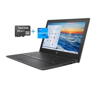Hp Chrome Laptop 11 G8 Education Intel celeron 4GB RAM -32GB Storage 11.6-inch WLED HD Webcam Chrome OS+ Free 32GB MEMORY CARD