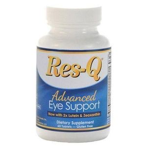 Res-Q Advanced Eye Support with 14 Critical Eye Nurtrients, 60 tablets