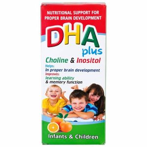 Ecomed DHA Plus Choline & Inositol Syrup for Infants & Children, 125ml (NAFDAC A7-2388)
