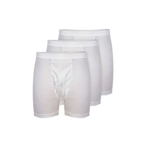 Calvin Klein 3in1 Men's Premium All White Briefs