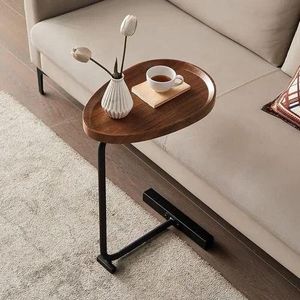 Side table, small coffee table, movable tea table, mini side cabinet, sofa shelf, light luxury corner table, bedside table, small bedside table