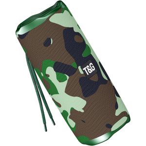 T&G TG468 High Quality Portable Wireless Luxury Speaker Outdoor Sports Mini Waterproof Subwoofer 10W Supports TF Card FM USB Radio (MULITICOLOR)