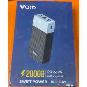 Vaib Swift Power 20,000mAh Power Bank