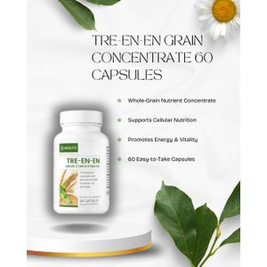 Healthy me Tre-En-En Grain Concentrate 60 Capsules – Whole Grain Cellular Nutrition Supplement